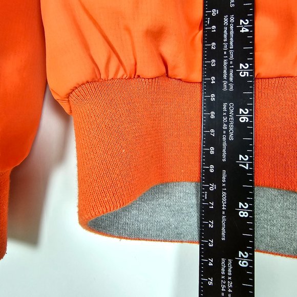 NFL Reversible Denver Broncos AFC Hooded Mens Medium Long Sleeve Full Zip Jacket - Picture 8 of 9